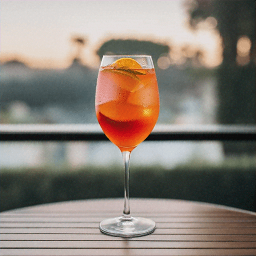 Sunset Spice Spritz