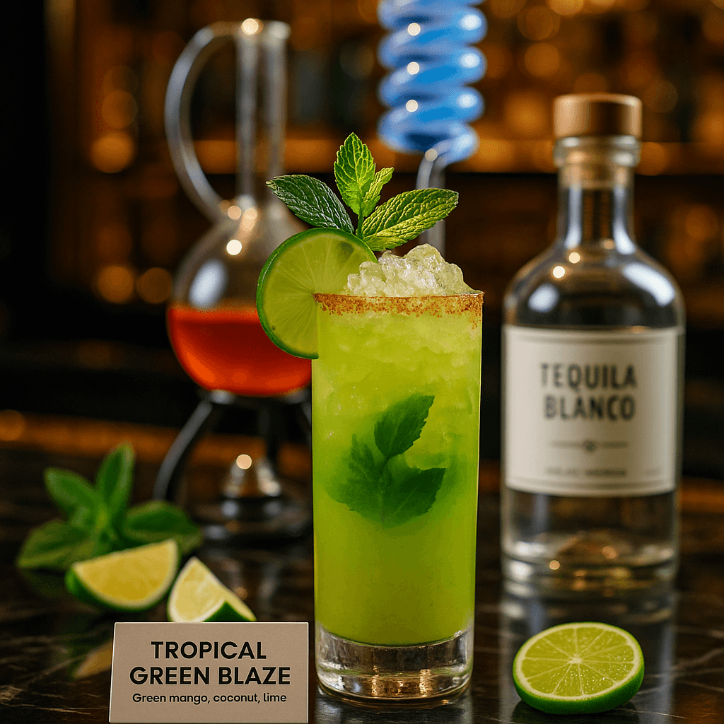 Tropical Green Blaze