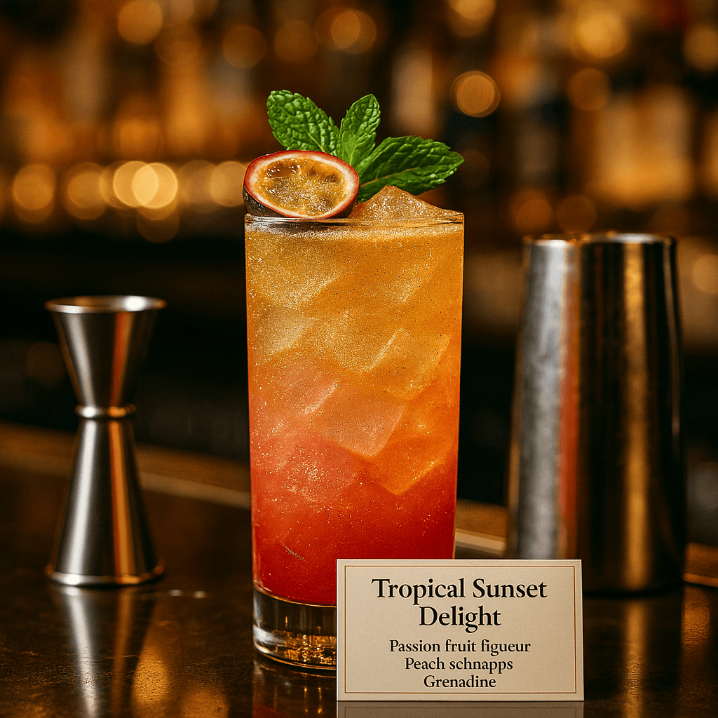 Tropical Sunset Delight