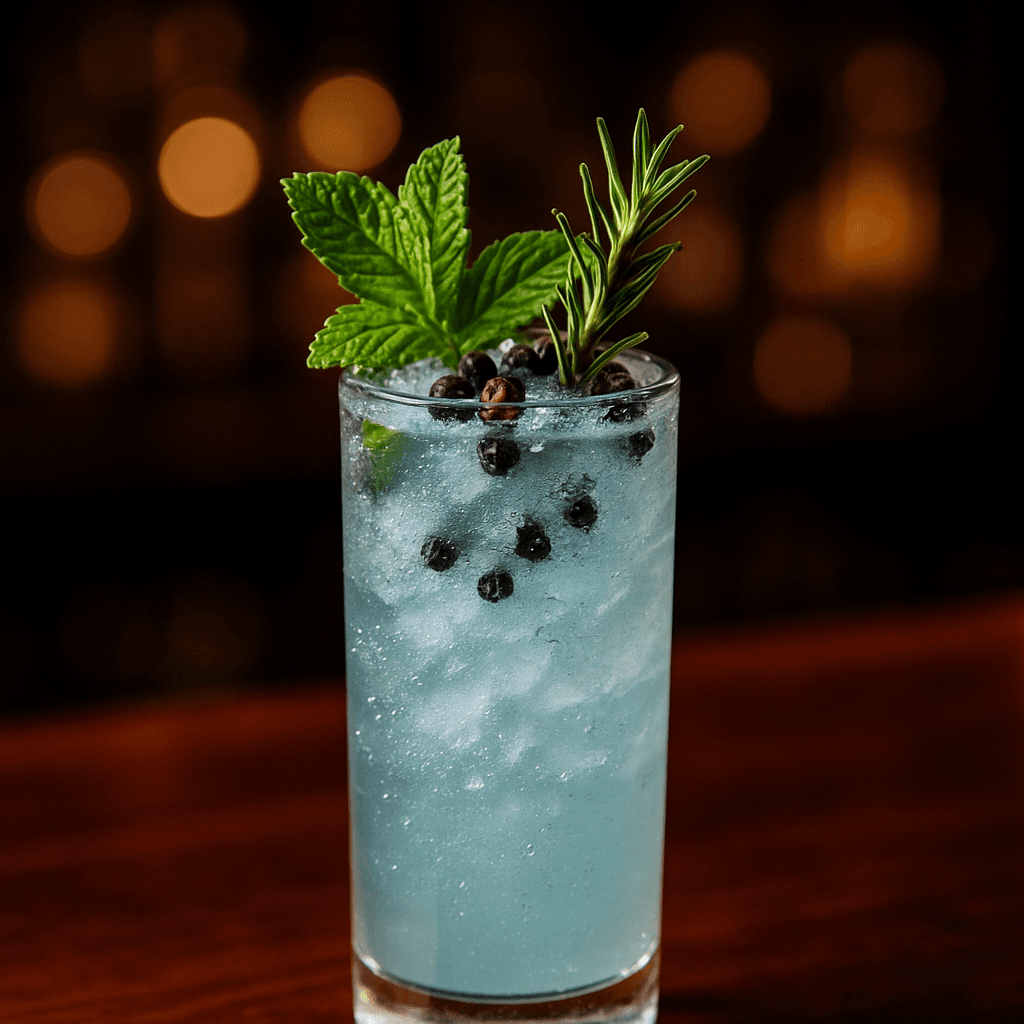 Winter Frostbite Gin Fizz