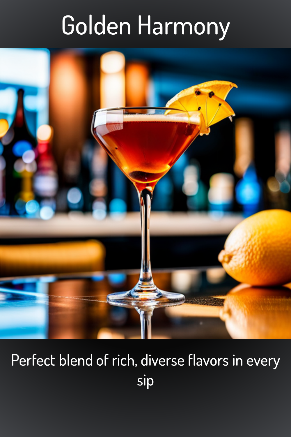 Golden Harmony, Perfect blend of rich, diverse flavors in every sip