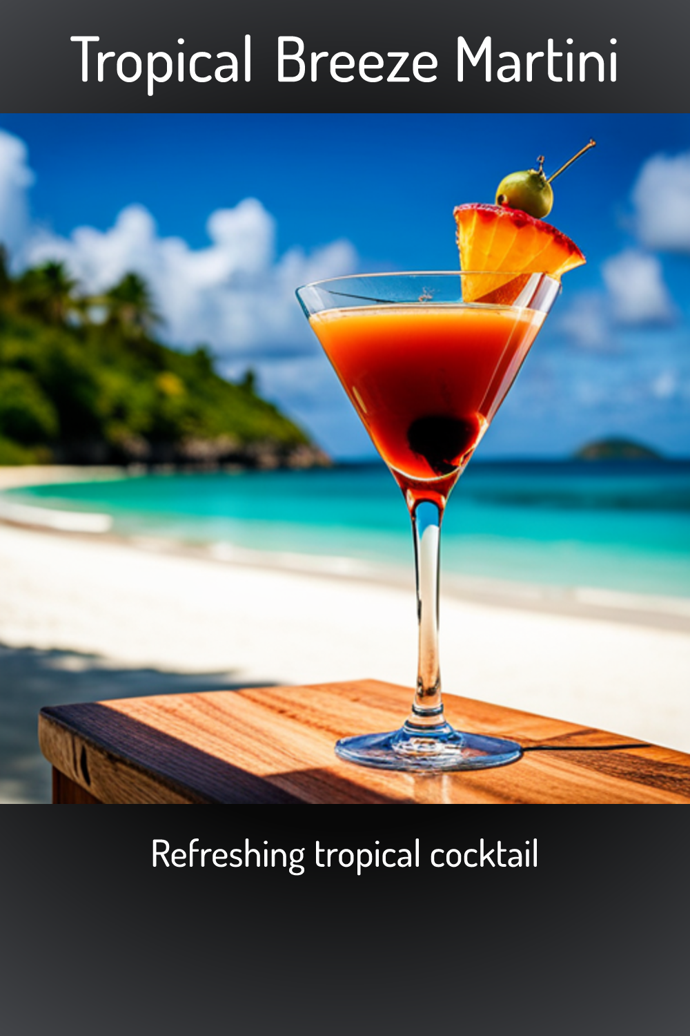 Tropical Breeze Martini