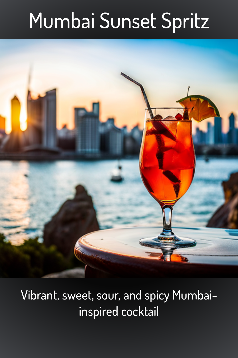 Mumbai Sunset Spritz