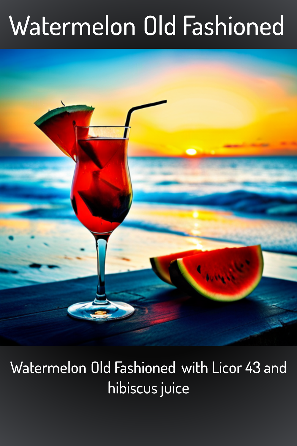 Watermelon Old Fashioned