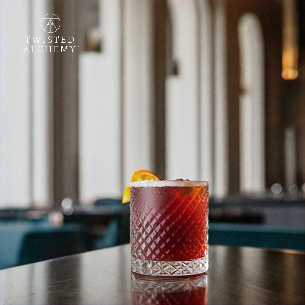 Twisted Blood Orange Americano