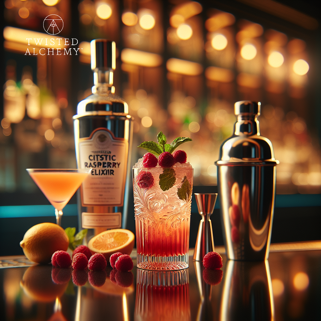 Twisted Citrus Raspberry Elixir