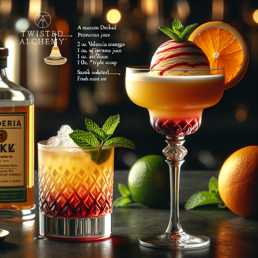 Twisted Citrus Sunset