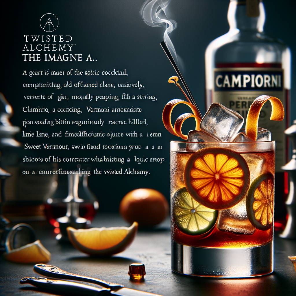 Twisted Smoky Negroni